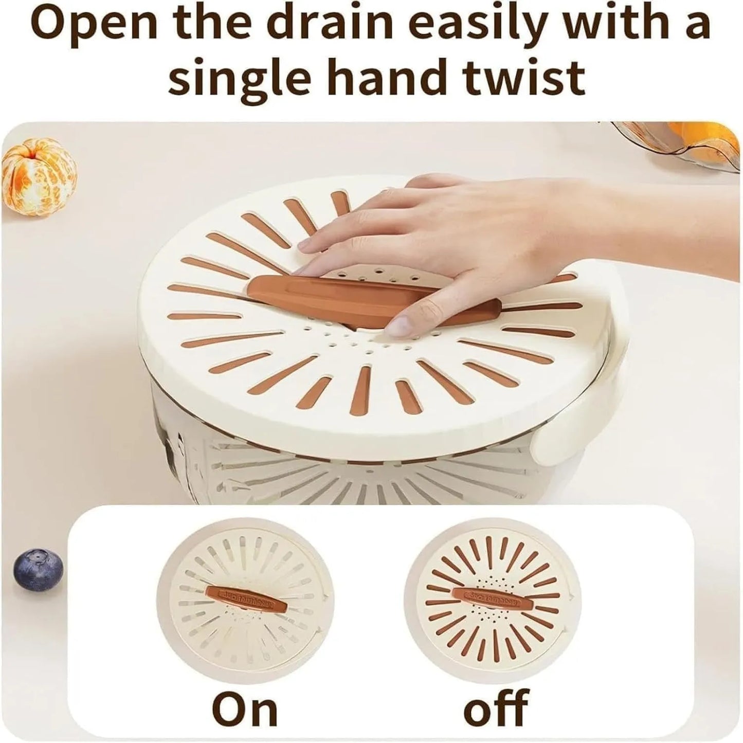 2 In 1 Drainer And Strainer Bowl || مصفاة ووعاء 2 في 1