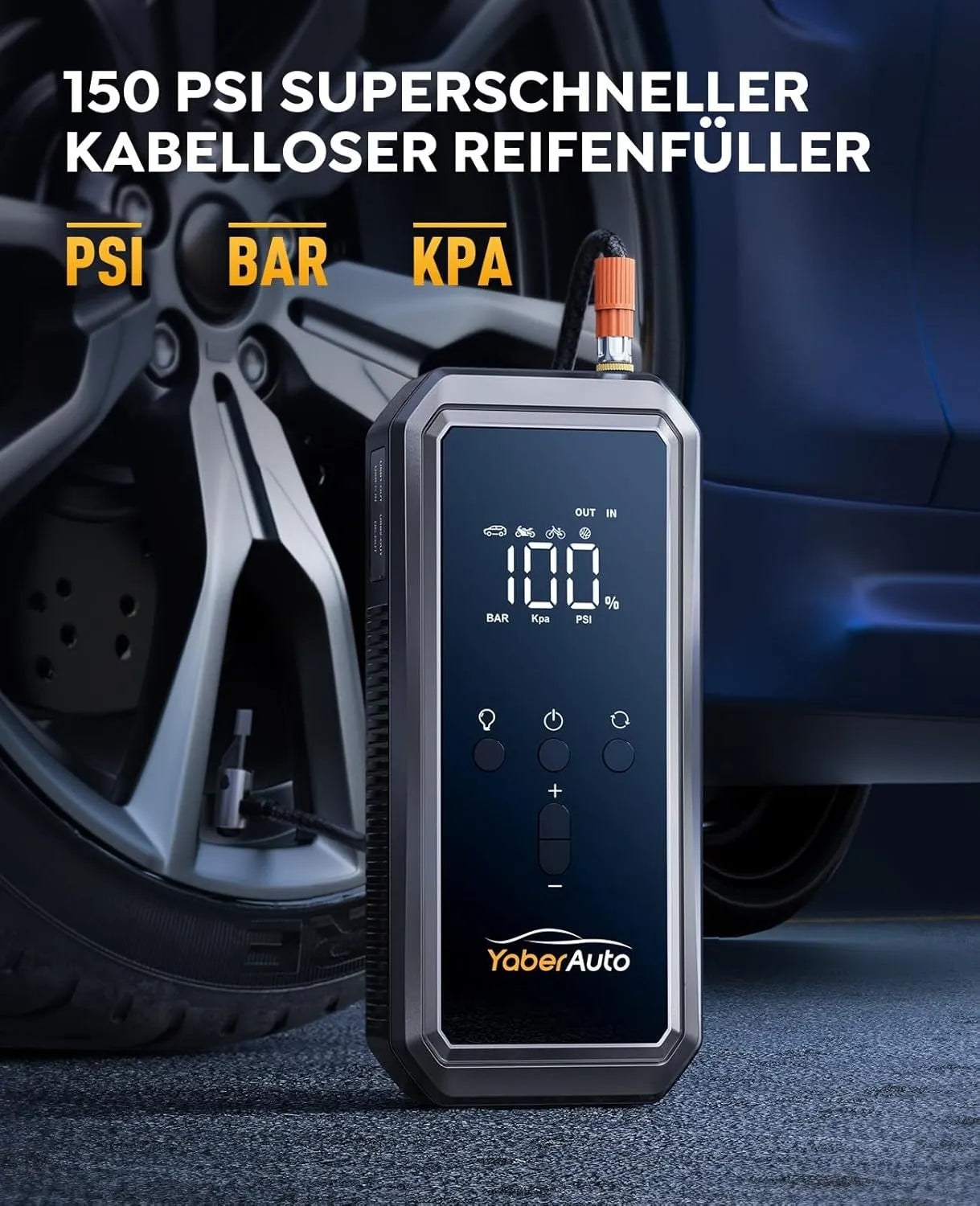 YaberAuto Jump Starter || جهاز تشغيل السيارة من YaberAuto