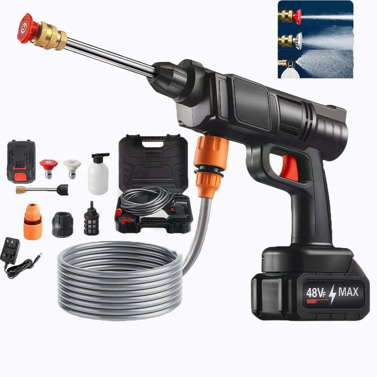 Cordless Pressure Washer || غسالة الضغط اللاسلكية