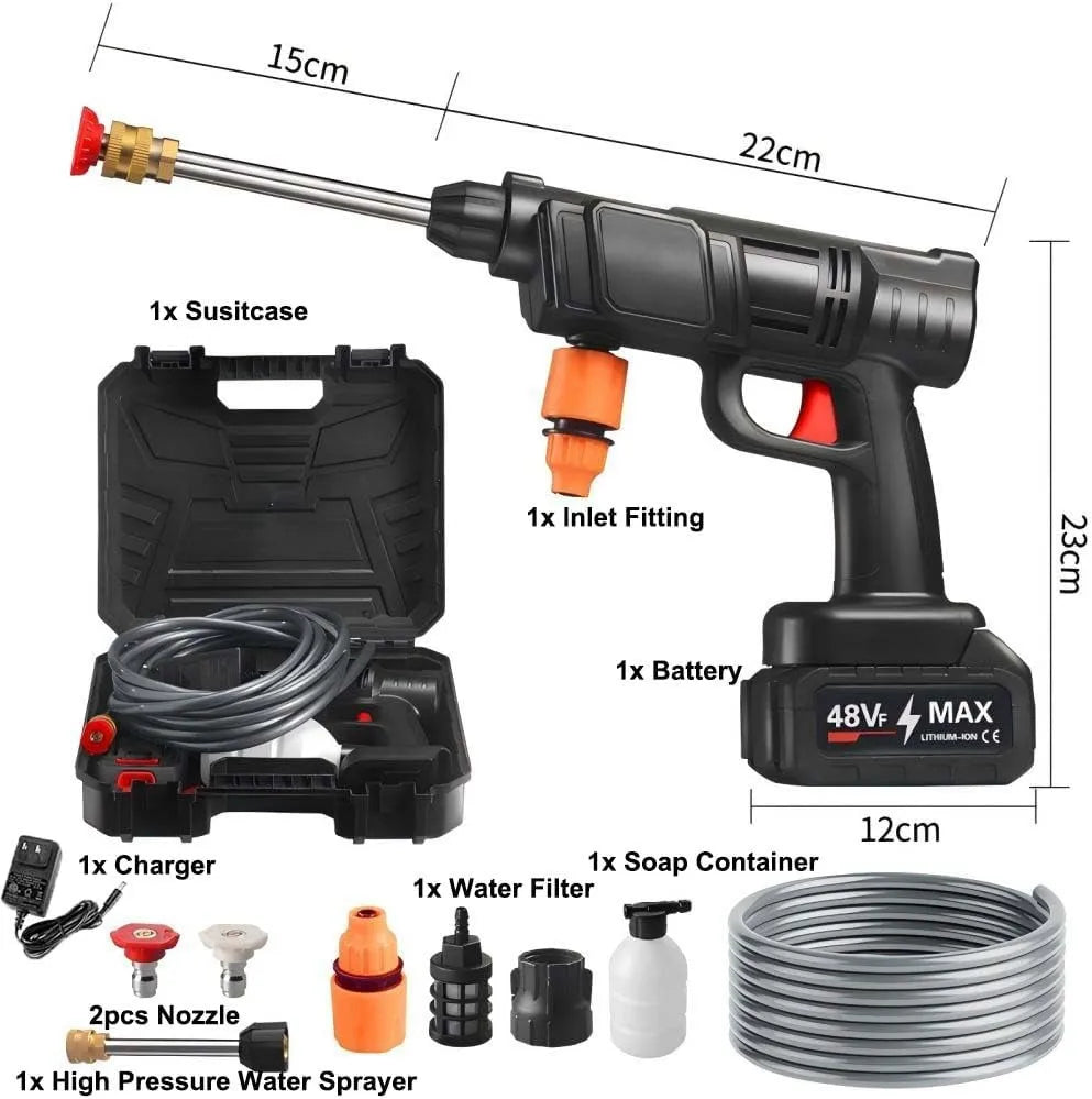 Cordless Pressure Washer || غسالة الضغط اللاسلكية