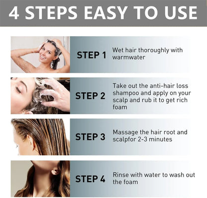 Sakura Japanese Shampoo For Hair Loss || شامبو ساكورا الياباني لعلاج تساقط الشعر
