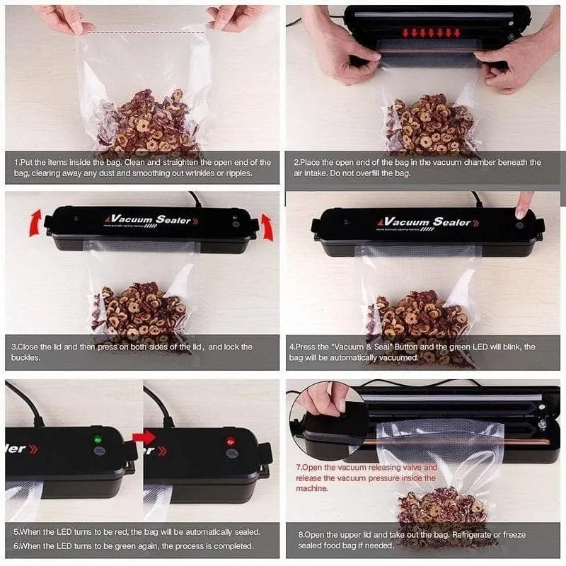 Vacuum Sealer Machine for Food || آلة تغليف الطعام بالتفريغ