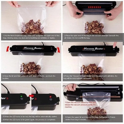 Vacuum Sealer Machine for Food || آلة تغليف الطعام بالتفريغ