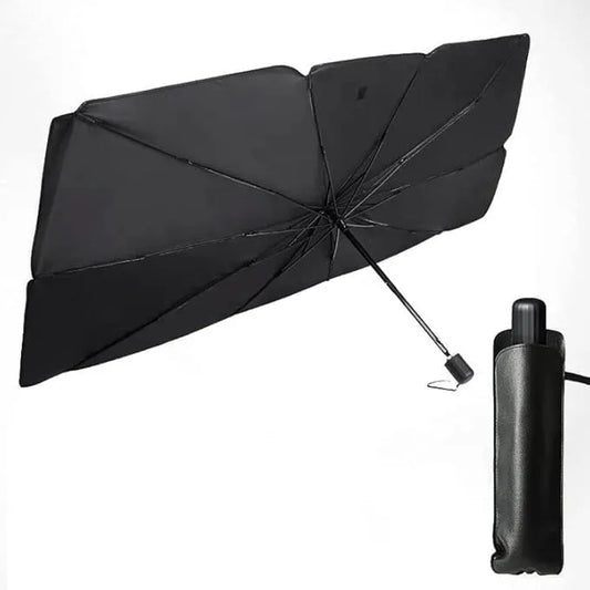 Car Windshield Sun Shade Umbrella || مظلة واقية من الشمس للزجاج الأمامي للسيارة