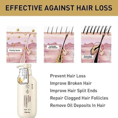 Sakura Japanese Shampoo For Hair Loss || شامبو ساكورا الياباني لعلاج تساقط الشعر